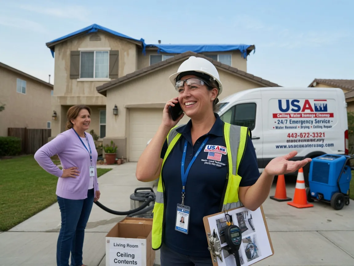 Ceiling Water Damage Restoration Wilton, CA FAQs